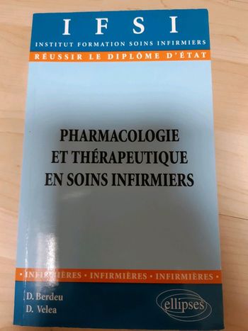 Pharmacologie soins infirmiers