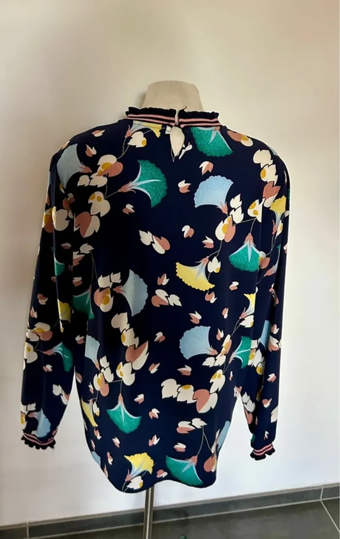 Magnifique blouse col roulé Essentiel 42 - photo numéro 4