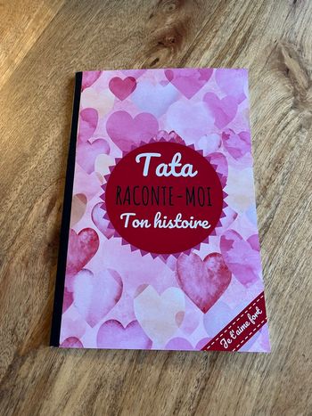 Tata raconte-moi ton histoire - carnet souvenir unique