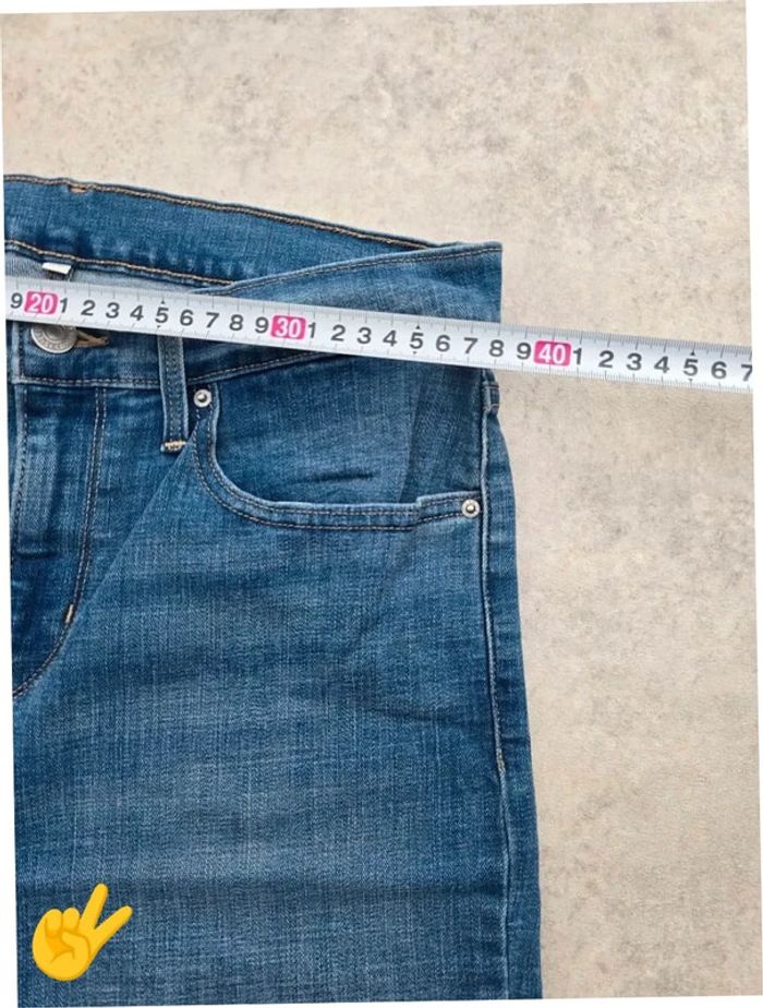 Short Levi's W28 FR38 Bleu Homme men #SHO42b - photo numéro 4