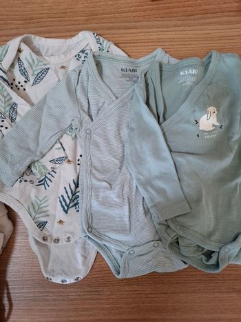 Lot 3 bodies manches longues 3 mois