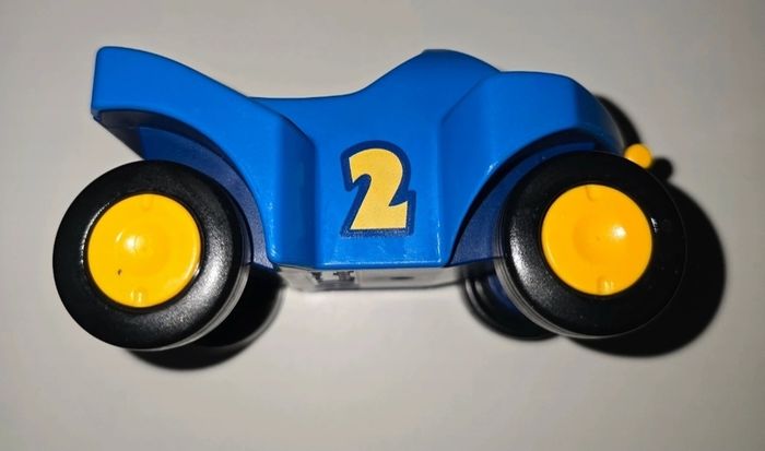 123 playmobil lot de 3 véhicules formule 1, quad et moto - photo numéro 7