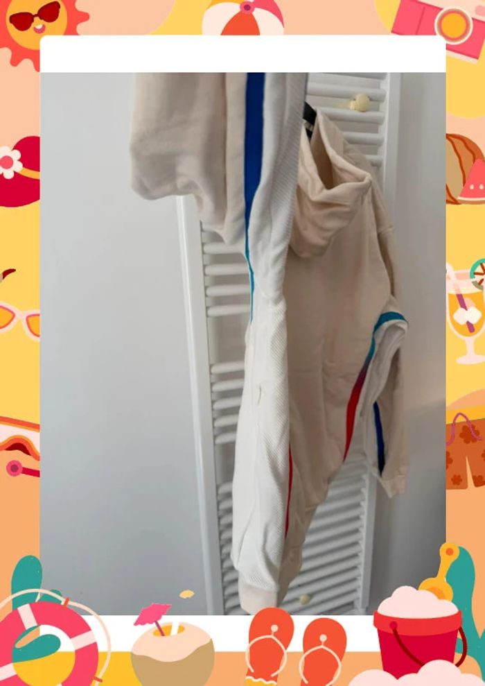 Sweat à capuche coton naturel Jeux Olympiques de Paris NEUF et officiel - photo numéro 12