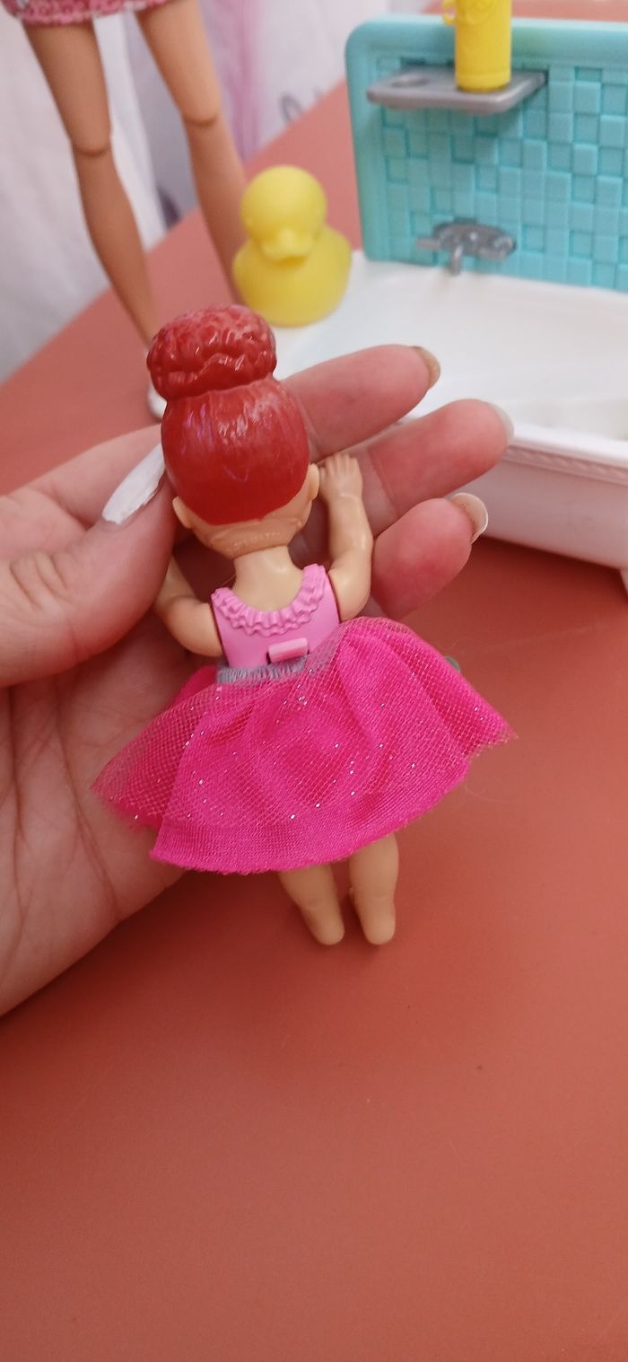 Barbie skipper avec baignoire - photo numéro 5