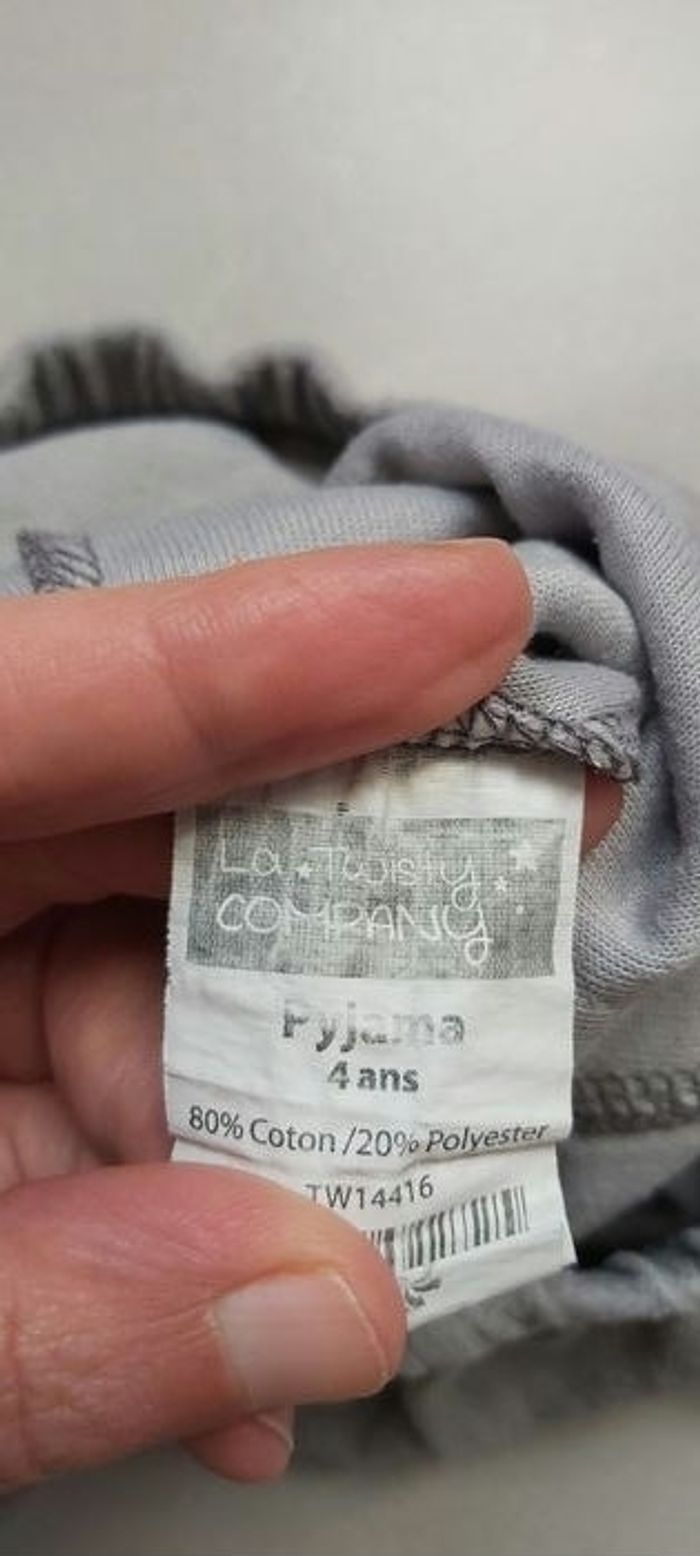 Pantalon de pyjama hiver 4 ans - photo numéro 2