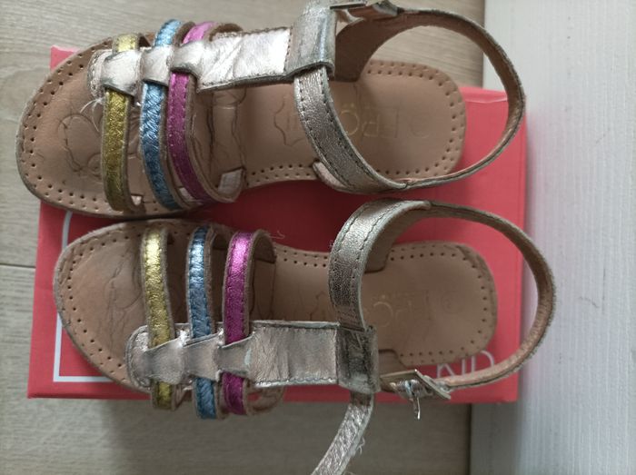 Sandales filles multicolore - photo numéro 4