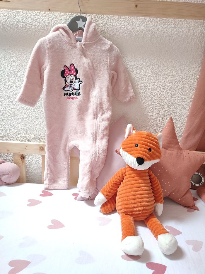 Surpyjama/Pyjama bébé fille - Minnie mouse - 12 mois - Très bon état - Disney