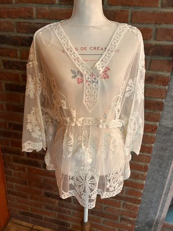 Tunique de plage dentelle - Etam n e u v e