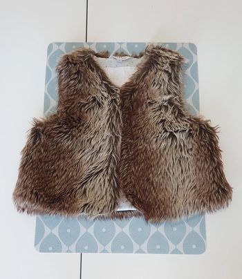 Gilet fourrure sans manche - 4A