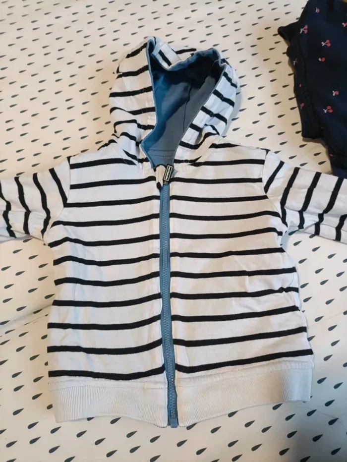 3 Gilets zippés avec capuche - photo numéro 4