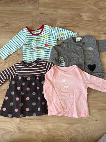 Lot de tee shirt manches longues