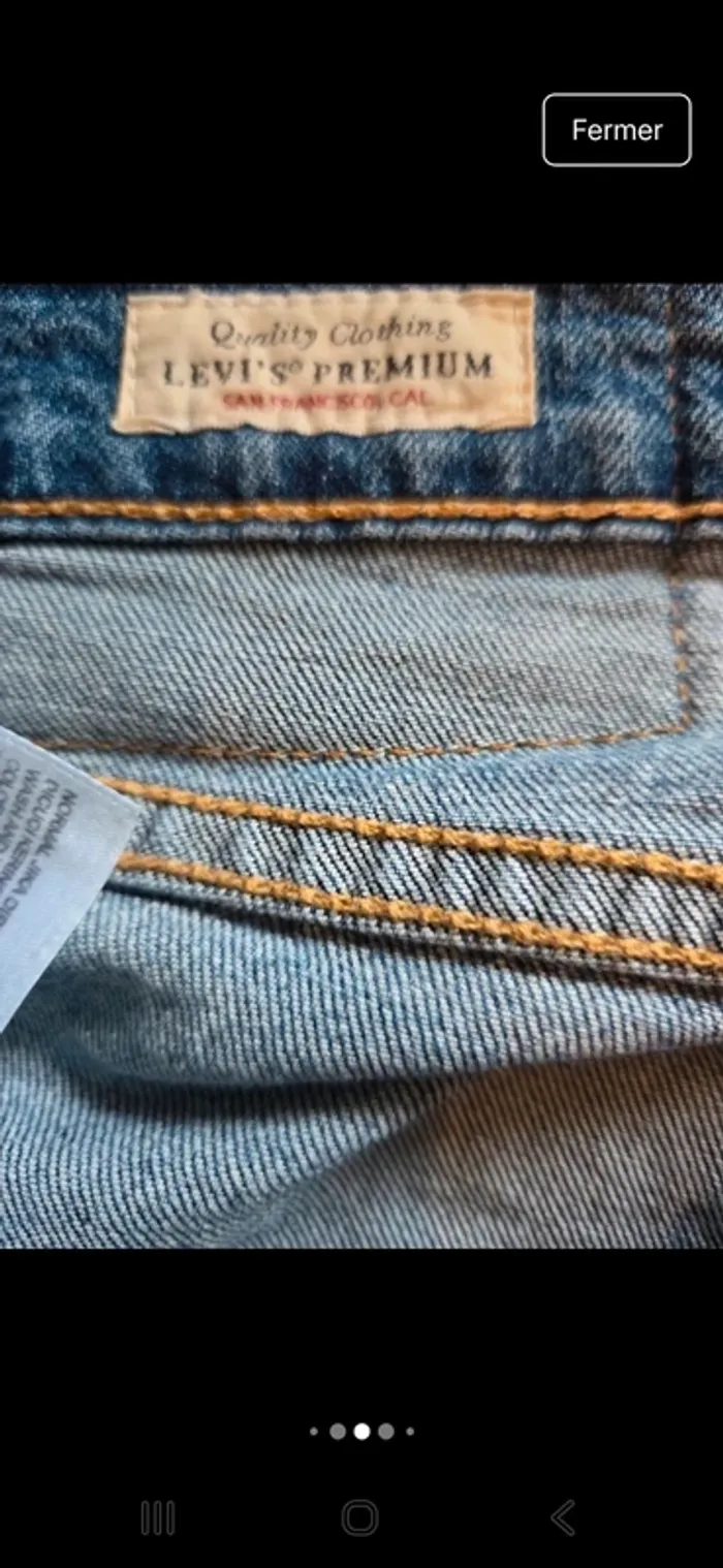 Jeans homme 👖 levis 512 W28 | TFr 38 | L32 - photo numéro 12