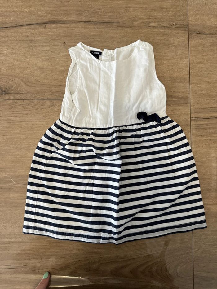 Robe rayée