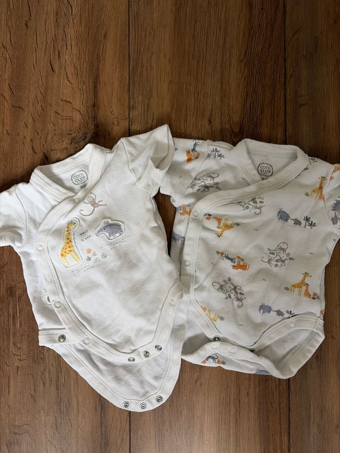 Lot 2 body manches courtes