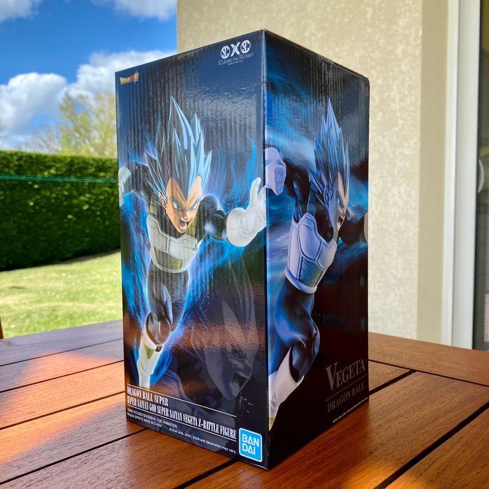 Vegeta Super Saiyan God Figurine Drabon Super Z-Battle Bandai - photo numéro 3