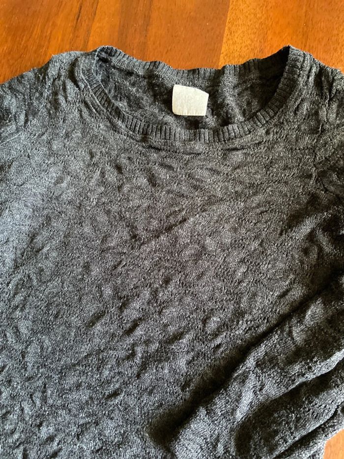 Pull del saison gris - photo numéro 4