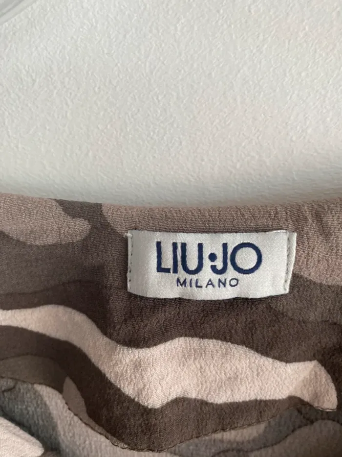 Blouse liu jo camouflage verte - photo numéro 7