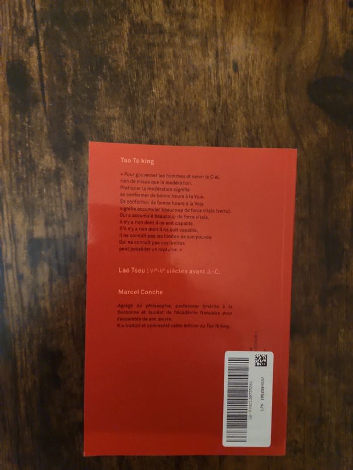 Livre : Tao te king - photo numéro 8