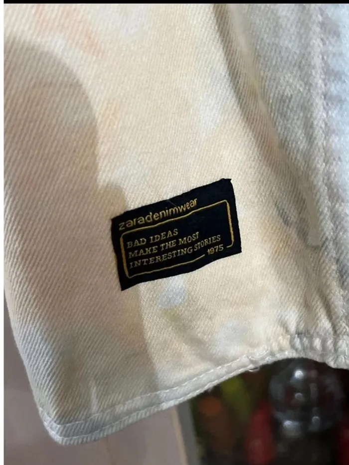 Superbe veste  Zara - 100%  coton  -  neuve -  taille  S - photo numéro 3
