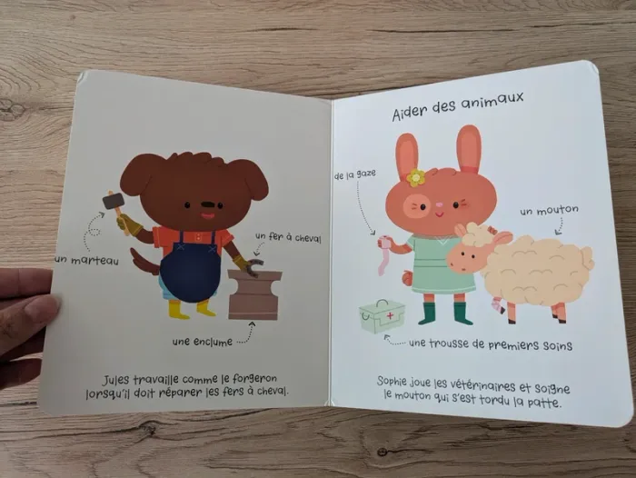 Livre carton jeune enfant La Ferme - photo numéro 16