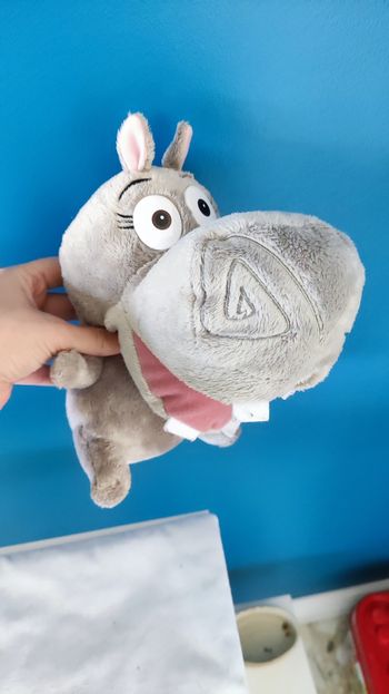 Hippopotame en peluche