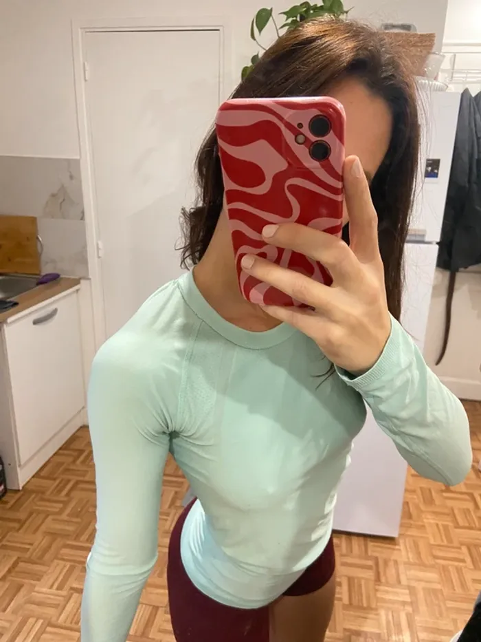 T shirt de sport manche longue