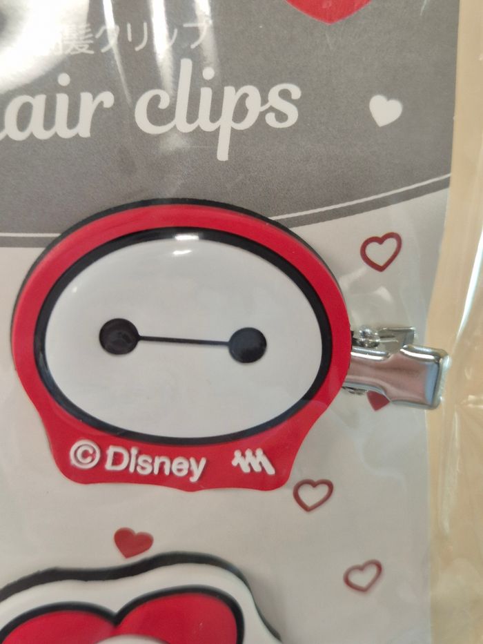 Set 2 pinces à cheveux Disney Baymax (Les Nouveaux Heros) - photo numéro 3