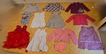 Lot vêtements fille