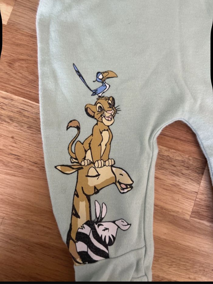 Leggings avec pieds 0/3 mois roi lion - photo numéro 2