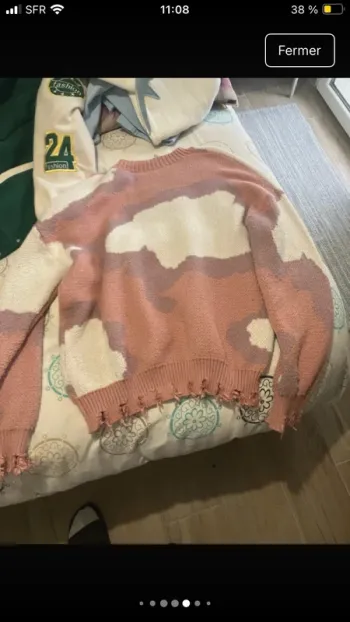Pull tricolore