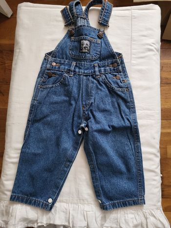 1 salopette garçon 12 mois 