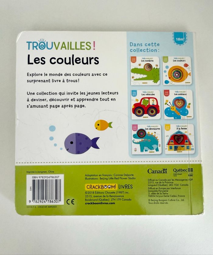 Lot 2 livres formes et couleurs excellent état - photo numéro 3