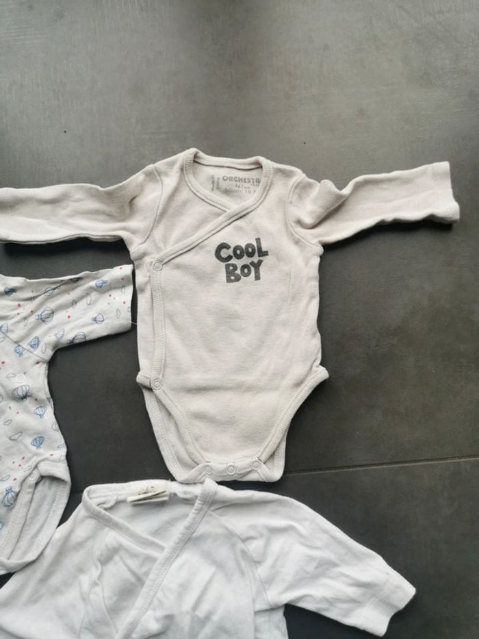 Lot de 3 bodys naissance - photo numéro 4