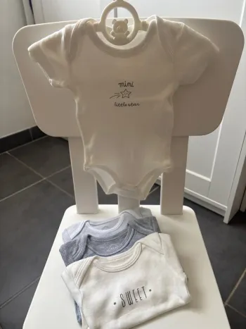 Lot de 4 bodies 3M