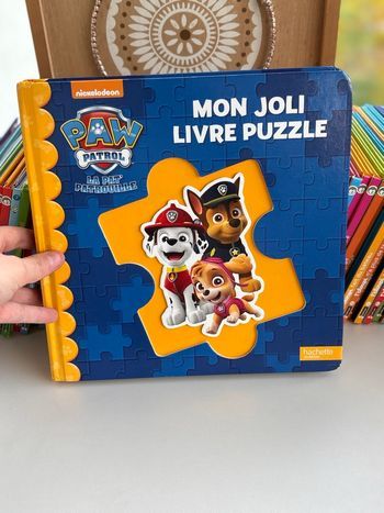 Livre puzzle pat patrouille 