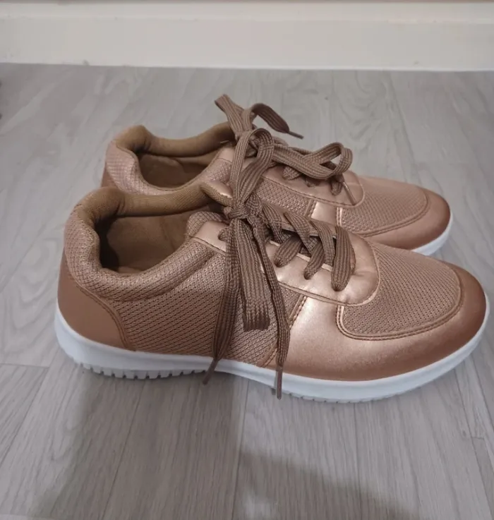Basket rose cuivré brillant - photo numéro 3