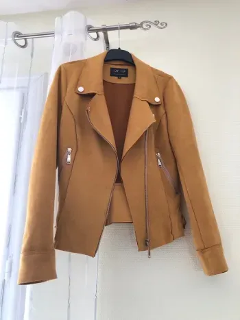 Veste perfecto moutarde Taille M