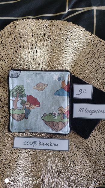 16 lingettes lavables neuf