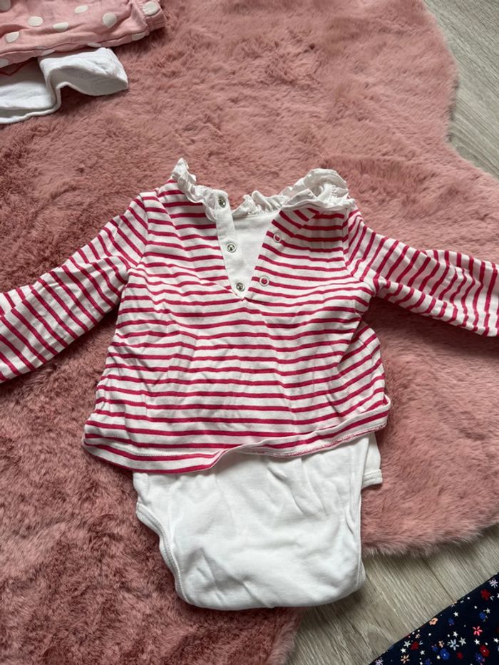 3 tenues bébé fille 9 mois - photo numéro 16