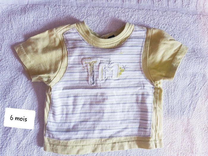 T-shirt terre de marins 6 mois