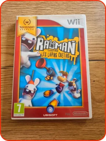 Jeu wii Rayman contre les lapins crétins Pegi 7 Nintendo