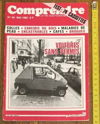 Ancien magazine Comprendre La vie quotidienne 1982 N°49