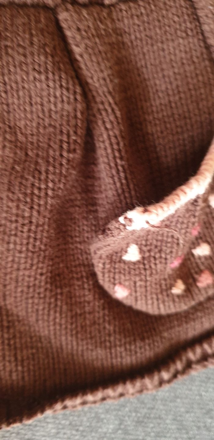 Gilet à capuche marron sergent major - photo numéro 4