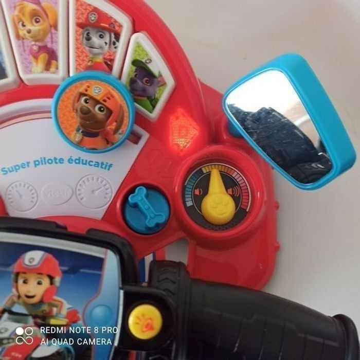 Volant Super Pilote éducatif Pat'Patrouille Vtech - photo numéro 9