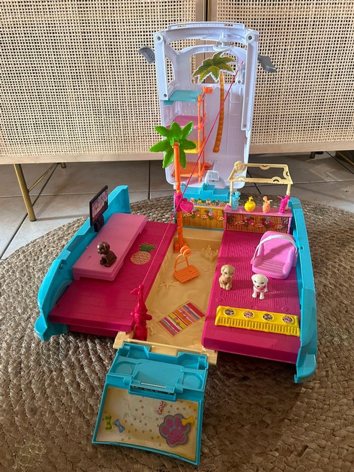 Jouet 🧸 Barbie vehicule 4x4 transformable des chiots - photo numéro 3