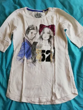 T-shirt manches courtes fille