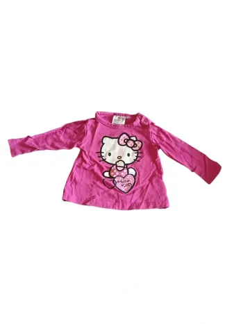 Tee-shirt manches longues 6 mois hello Kitty