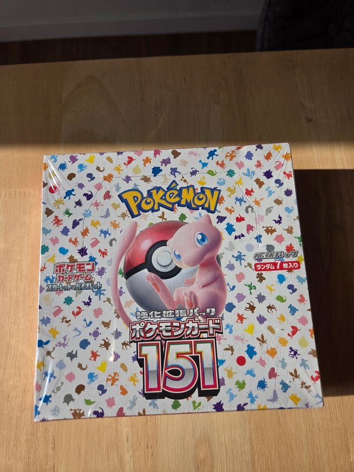 Pokemon Display sv2a 151 japonais