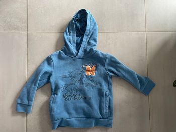 Sweat à capuche garçon Vertbaudet