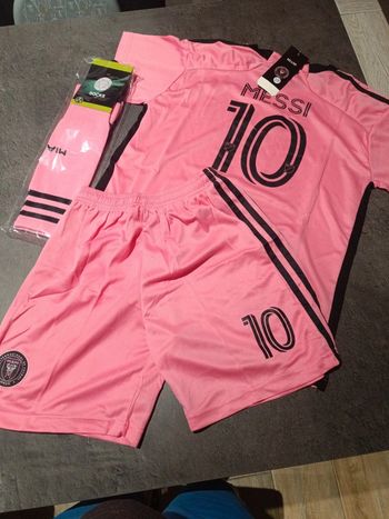 Tenue football Léo Messi Inter Miami rose t.28
